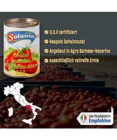 Buy DELICRET Pizza Ingredients | 2kg Caputo Pizzeria Flour & 5x400g San Marzano Tomatoes | Authentic Neapolitan Pizza Recipes - Buy Online on GoSupps.com