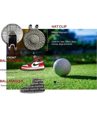 Mulligan Hooligan Golf Ball Marker + Magnetic Hat Clip | Funny & Unique Golf Gift | Premium Quality Accessories for Any Occasion - Buy Online on GoSupps.com