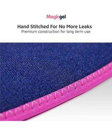 Reusable Ice Packs for Injuries with Adjustable Wrap-Around Strap | Dual Hot/Cold Gel Pack Set for Pain Relief | Ideal for Back, Neck, Ankle, Knee, Hip, Arm & More - Buy Online on GoSupps.com