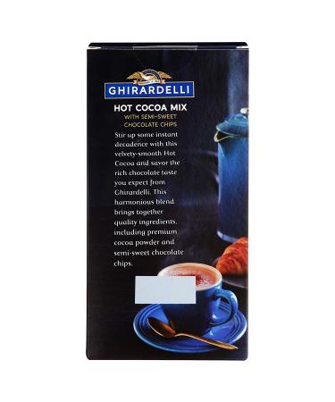 Ghirardelli Hot Cocoa with Semi-Sweet Chocolate Chips - 16 packets - Buy Online on GoSupps.com