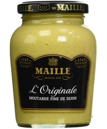 Maille Fine Dijon Mustard L'Originale Forte Jar 215g - Pack of 3