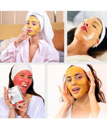 BR UN Peel Off Jelly Masks - Premium Hydro Jelly Mask with 24K Gold | 652g Facial Care for Radiant Skin - Buy Online on GoSupps.com