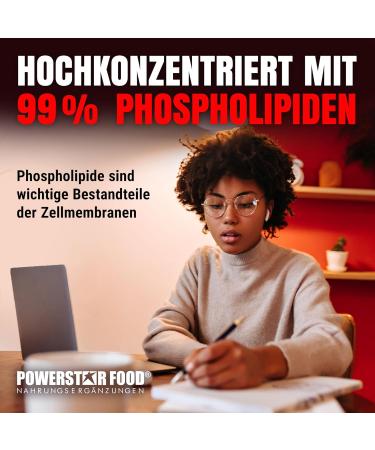 Powerstar Lecithin Powder 500g | Vegan Soy Lecithin GMO-Free German Quality | Rich in Phosphatidyl Choline & Vitamins | Instant Health Supplement - Buy Online on GoSupps.com