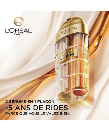 L Or al Paris- 2 in 1 Anti-Aging Serum Le Duo - Collagen Booster Formula - Vitamins B3 and Cg - Age Perfect - Capacity: 30 ml - Buy Online on GoSupps.com