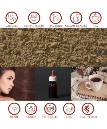 Foothills Naturals Organic Black Walnut Hull Powder - 4 Ounces (113 Grams) - Buy Online on GoSupps.com