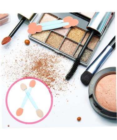 Ipetboom 300 pcs Cosmetic Makeup Sponge Eyeshadow Double-headed Tool Applicator Dual-sides 6.5x1.3cmx3pcs Bluex3pcs - Buy Online on GoSupps.com