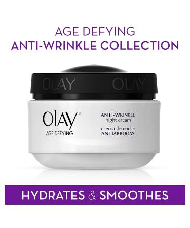 OLAY Age Defying Anti-Wrinkle Night Cream - Replenishing Formula - Buy Online on GoSupps.com