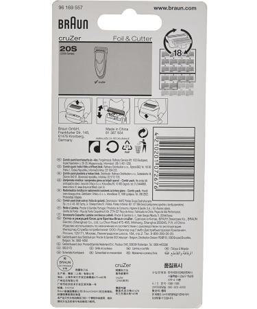 Buy Braun 2000 Combo Pack 361480 - Premium Shaver Accessories for CruZer | International Shipping Available - Buy Online on GoSupps.com