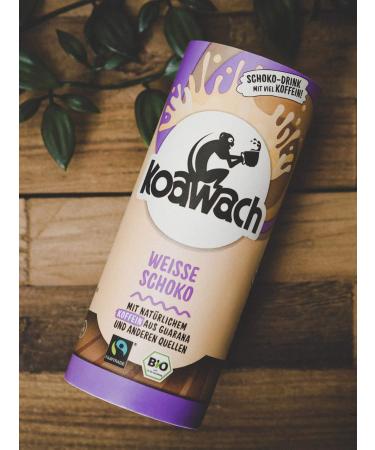 Koawach Organic Fairtrade Chocolate Drink - Caffeine Cocoa Energy Drink in Various Flavors (12 x 235ml) - Buy Online on GoSupps.com