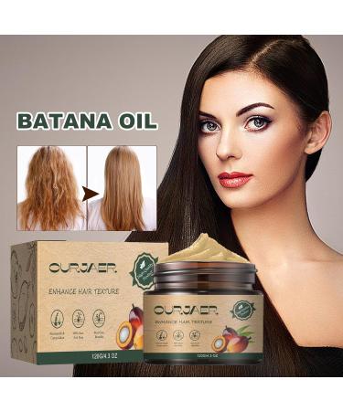 Batana Hair Mask with Hair Oil Batana Oil for Hair Growth Dry Damaged Hair Repair Scalp Oil for Hair Growth Wild Growth Hair Oil - Buy Online on GoSupps.com
