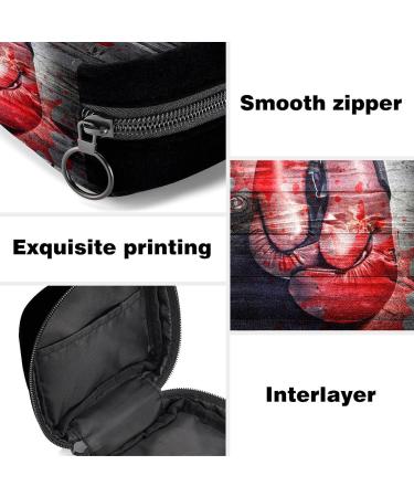 Period Bag Sanitary Napkin Storage Bag - Boxing Gloves Pattern Color1969 - Buy Online on GoSupps.com