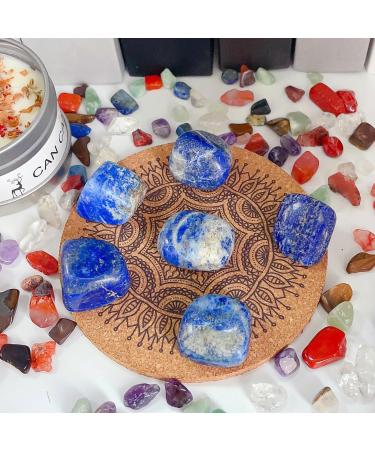 Buy Large Xiannvxi Lapislazuli Drum Stones - Premium Hand-Flatterer Crystals for Healing & Decor | International Shipping - Buy Online on GoSupps.com