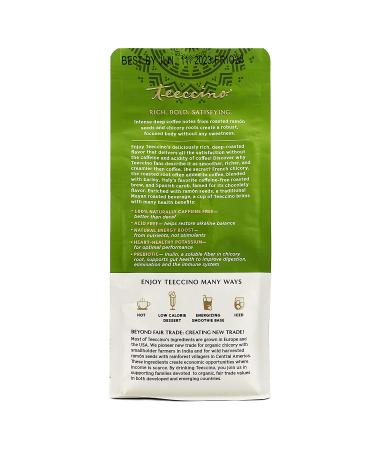 Organic French Roast Teeccino Chicory Herbal Coffee - Caffeine Free | 11 oz - Buy Online on GoSupps.com