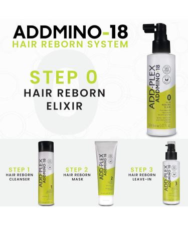 ADDMINO-18 Hair Serum - Vegan Pre Chemical Treatment for Women | Promotes Thickness & Nourishes - 150ml Hair Loss Solution - Buy Online on GoSupps.com