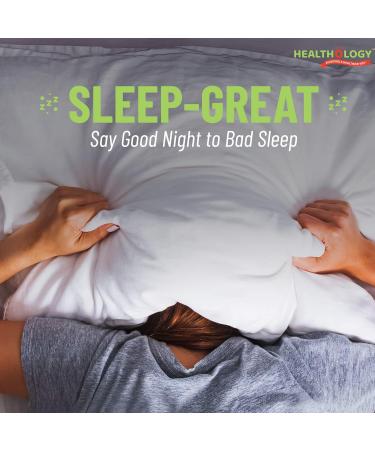 Healthology Sleep-Great Natural Sleep Aid Supplement (30 Capsules) - Buy Online on GoSupps.com