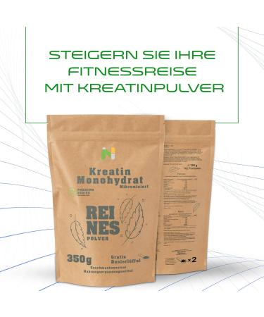 NUPA Creatine Monohydrate Powder 350g | Premium Micronized Quality | Pure Tasteless Supplement for Muscle Performance & Regeneration - International Shipping - Buy Online on GoSupps.com