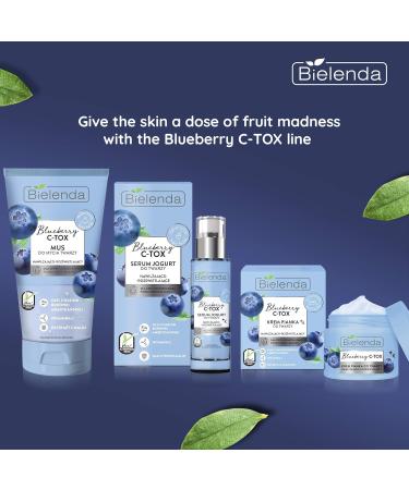 BLUEBERRY C-TOX - Super Fluffy Mousse Formula Gently But Effectively Cleanses The Skin Of Impurities And Excess Sebum - Blueberry C-Tox Cleansing Face Wash - 135 g - Buy Online on GoSupps.com