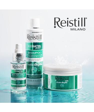 Restill Keratin Infusion Restructuring Smoothing Serum - Masque capillaire avec un l ger voile pour une brillance soyeuse - Masque avec des acides gras de la vitamine E et de l'huile d'argan - 75 ml - Buy Online on GoSupps.com