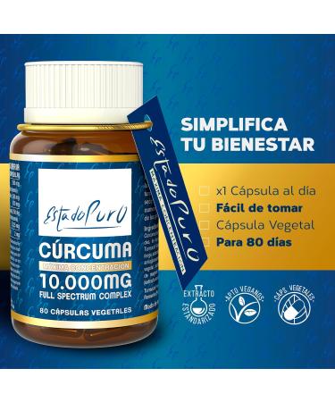 tongil state pure Curcuma 10000 80 capsuas - Buy Online on GoSupps.com
