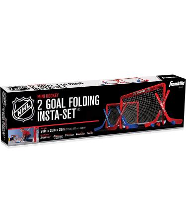 Franklin Sports NHL Kids Mini Hockey Goal Set - Youth Mini and Knee Hockey Set - Buy Online on GoSupps.com
