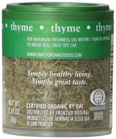 Organic Thyme 0.28 Oz - Premium Quality | Natural Flavor Enhancer - Buy Online on GoSupps.com