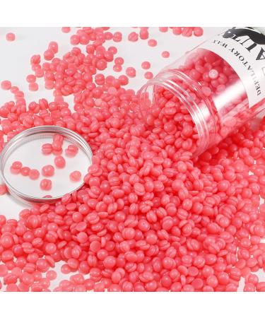 Natural Vegetable Wax Pearls - Professional Stepless Hair Removal Wax for Face & Body | 1200g Strawberry Pearl Wax Beans - Buy Online on GoSupps.com