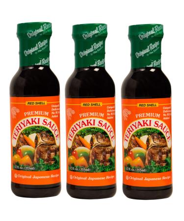 Red Shell Teriyaki Sauce 12 Fl Oz. (Pack of 3) - Buy Online on GoSupps.com