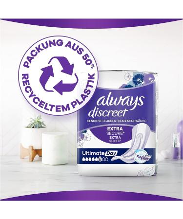 Always Discreet Incontinence Slip Inlays - Ultimate Tag (16 Count) Big Pack | Strong Protection & Comfort - Buy Online on GoSupps.com