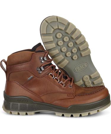 ECCO Men's Track 25 High Gore-tex Waterproof Hiking Boot 13-13.5 Bison/Bison Oil Nubuck - Durable and Waterproof Hiking Boot for Men - Buy Online on GoSupps.com