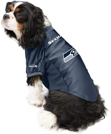 Shop Littlearth Seattle Seahawks Pet Jersey - X-Small Team Color | Perfect for Pets & Seahawks Fans - Buy Online on GoSupps.com
