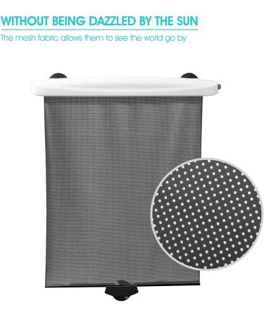 APRAMO i-Shade Roller Car Sun Shade Cover - UV Protection for Kids and Babies (Black) - Buy Online on GoSupps.com