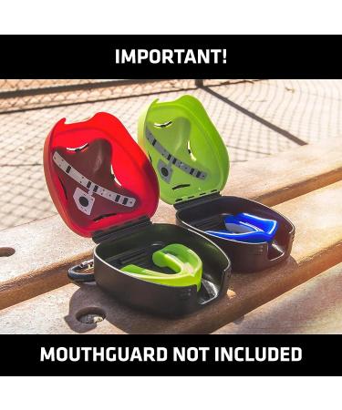 Shock Doctor Mouth Guard Case - Shock Green | Protective Case for Dental Guards - Buy Online on GoSupps.com