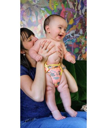 Close Parent Pink Cheetah Waterproof Nappy Cover | Adjustable Popper Design | Eco-Friendly for Newborn to Toddler - Buy Online on GoSupps.com