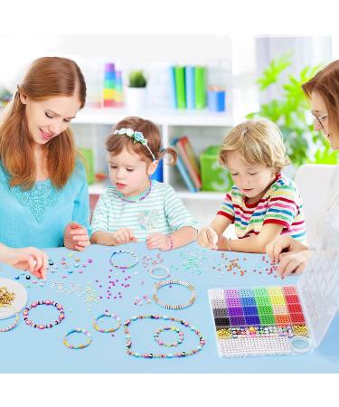 ARTDOT Bracelet Making Kit - 5342 PCS Clay Beads in 24 Colors - Jewelry Crafts for Girls 8-12 - Buy Online on GoSupps.com