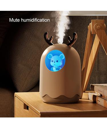 ZJchao 300ML USB Desktop Aroma Diffuser - Colorful Humidifier & Mist Maker for Home Office & Travel - Pink - Buy Online on GoSupps.com