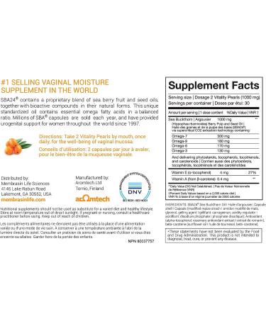 Membrasin 30 Day Supply: Natural Estrogen-Free Oral Supplement & Vulva Cream for Women - Buy Online on GoSupps.com