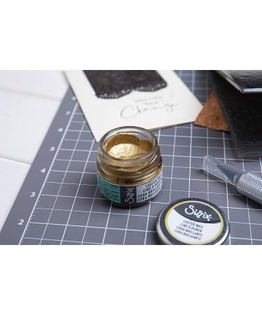 Sizzix Gold Effectz Luster Wax 664809 - Metallic Gilding Polish 20ml - Buy Online on GoSupps.com