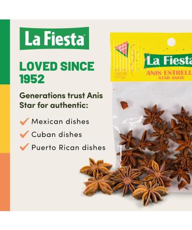 La Fiesta | Anis toil | 1 7 g | Doux et aromatique | 1 sac | Depuis 1954 - Buy Online on GoSupps.com