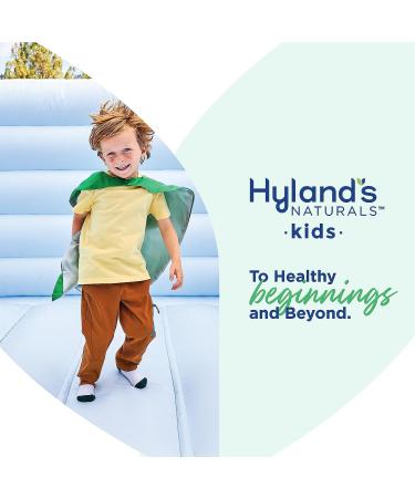 Hyland's Naturals Kids Organic Nighttime Cough & Immune Syrup - with Agave, Elderberry, & Pomegranate - 4 Fl. Oz - Buy Online on GoSupps.com