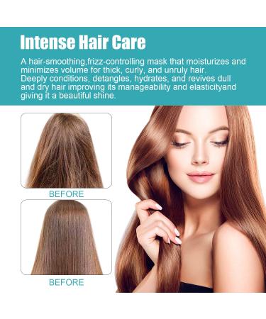 Protein Infused Hair Straightening Cream - Fast Smoothing & Nourishing Collagen Formula for All Hair Types (2 Pack) - Buy Online on GoSupps.com