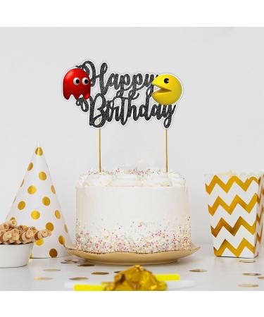 Seyal Pacmn Ghost Happy Birthday Cake Topper - Buy Online on GoSupps.com