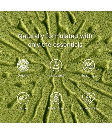  DIRTEA DIRTEA Matcha Powder - 100% Organic Ceremonial Grade Matcha from Japan - Super Mushroom Blend Tea with Lion's Mane & Tremellas - 2500mg Per Serving - Organic 42g - 7 Servings - Buy Online on GoSupps.com