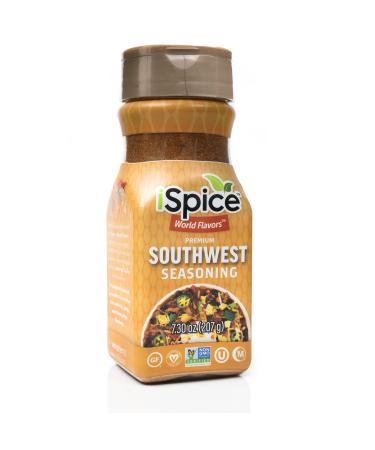 iSpice - SOUTHWEST SEASONING World Flavor Super Spice Blend | All Natural | Ready to use as is | No preparation is necessary