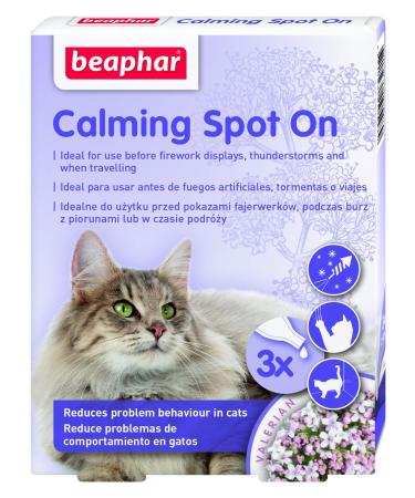 beaphar No Stress Spot on Cat0.4ML - 3 pipettes for cats