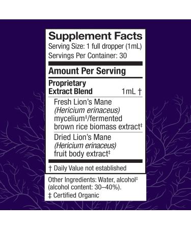 Host Defense Bundle with Lion's Mane Extract 1 fl oz & Reishi Extract 1 fl oz - Support Brain Health Memory & Focus - Support Heart & Immune Health* - Buy Online on GoSupps.com