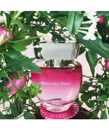 Mercedes-Benz - Rose - Professional Fragrance For Women - Elegant And Irresistible - Romantic And Stylish - Naturally Infused And Crafted - Sweet Fresh And Young - Eau De Toilette - 3 Oz 3 Fl Oz (Pack of 1) - Buy Online on GoSupps.com