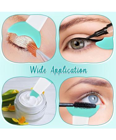 Greoer 2 Pieces Mascara Eyelash Shield Applicator Guard Tool Multi-function Eye Makeup Auxiliary Guard Tool Pads Reusable Silicone Eyelash Eyeshadow Auxiliary Applicator Tool for Makeup(Green) - Buy Online on GoSupps.com