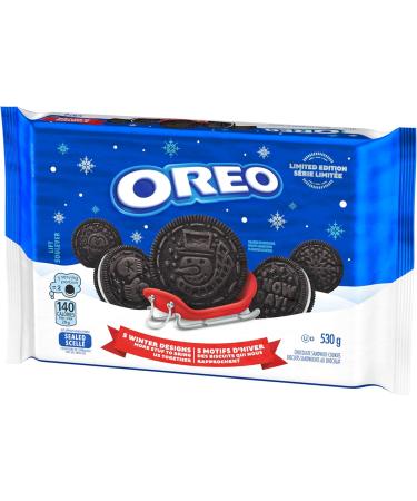 OREO Winter Chocolate Sandwich Cookies Holiday Cookies Limited Edition 530 g - Buy Online on GoSupps.com