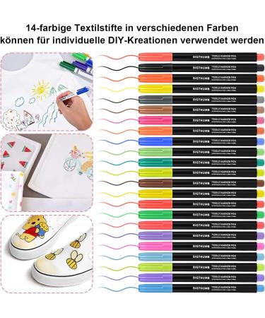 Tigvio Baby Bibs Set - 12 Colorful Customizable Bibs with 24 Textile Pens & 5 Stencils for Baby Showers Gender Reveals & Parties - Buy Online on GoSupps.com