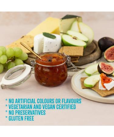 Geeta's Premium Chutney 230g Custom Case (Pack of 6) | Choose Any Flavour Receive 1 of Each Choice | Mango Chilli Lime Onion Pomegranate Ginger | No Artificial Flavours or Colours - Buy Online on GoSupps.com